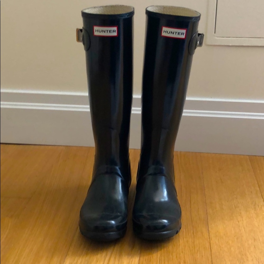 Hunter boots & socks